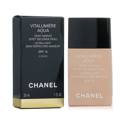 chanel aqua vita lumiere|Chanel vitalumiere aqua beige.